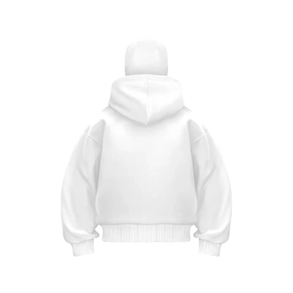 WichNova Y2K Double-Hat Zip Hoodie