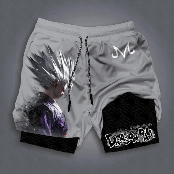 WichNova® Dragon Ball Double-Layer Summer Shorts