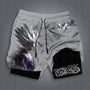 WichNova® Dragon Ball Double-Layer Summer Shorts
