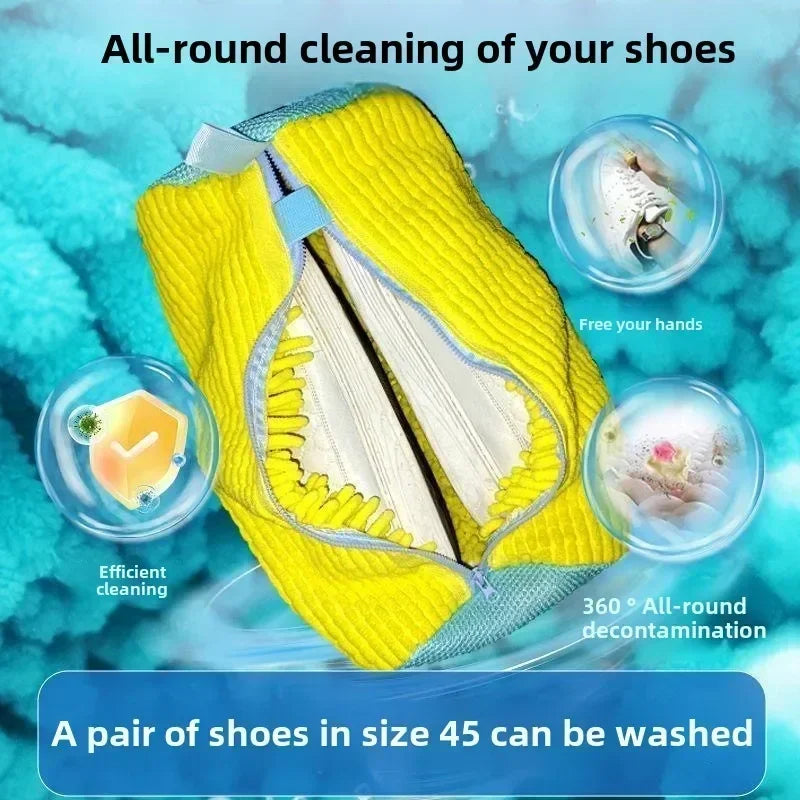 Wichnova® Fluffy Zipper Laundry Bag