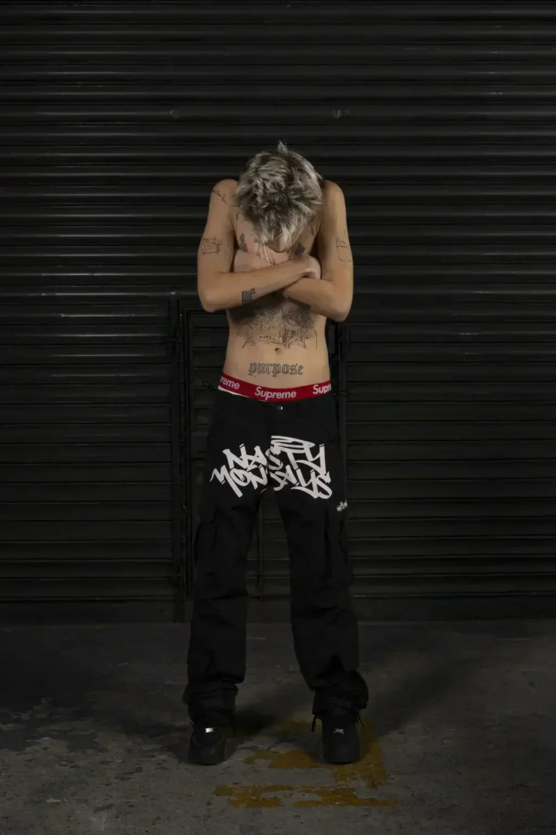 WichNova Y2K Retro Cargo Pants