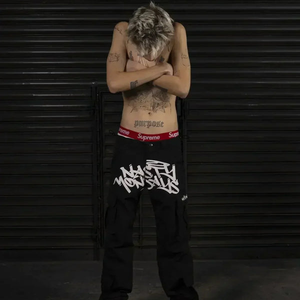 WichNova Y2K Retro Cargo Pants