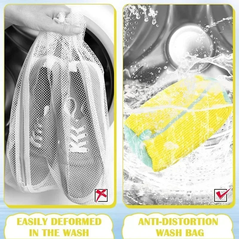 Wichnova® Fluffy Zipper Laundry Bag