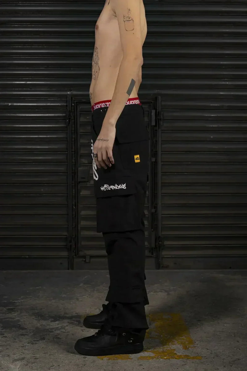 WichNova Y2K Retro Cargo Pants