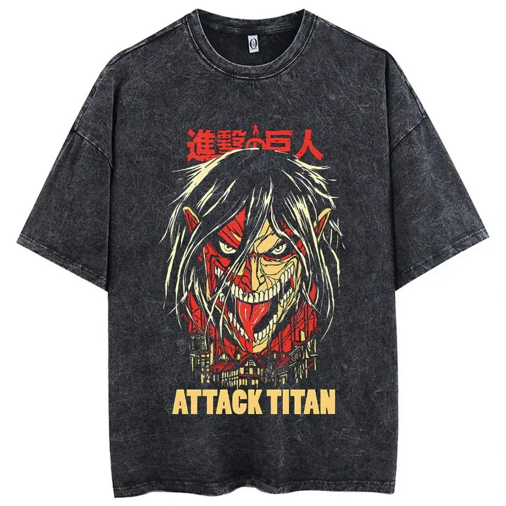 Attack On Titan Vintage T-Shirt - WICHUW LTD