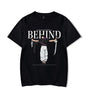 Vintage Washed Anime Print T-shirt - Wichuw